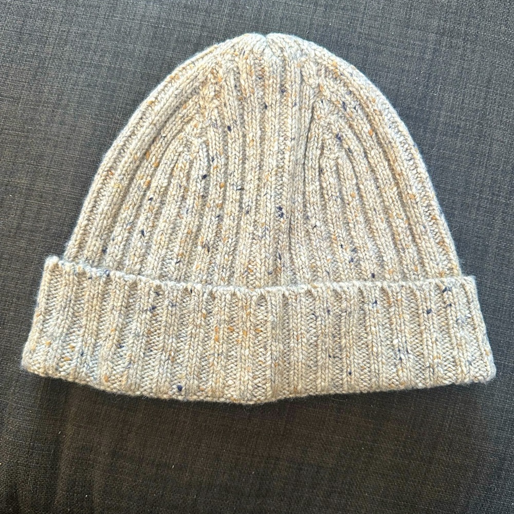 Christy Dawn James Beanie in Heathered Cream